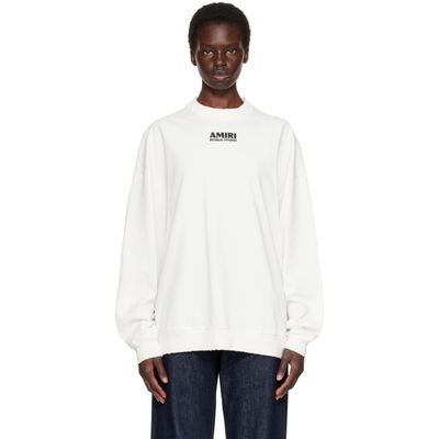 AMIRI AMIRI Off-White '1994' Crew Sweatshirt