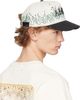AMIRI AMIRI Off-White & Black Flames Baseball Cap - 3