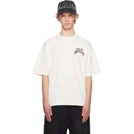 AMIRI AMIRI Off-White 'Amiri Hollywood' Lightweight Jersey Skate T-shirt