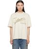 AMIRI AMIRI Off-White 'Amiri Quality Goods' Oversized T-shirt - 1