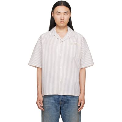 AMIRI AMIRI Off-White 'Amiri Spirit' Box Camp Shirt