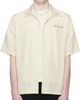 AMIRI AMIRI Off-White 'Amiri' Stud Camp Shirt - 1