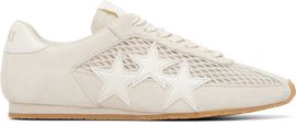 AMIRI AMIRI Off-White Mesh Pacific Flat Sneakers