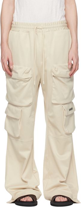 AMIRI AMIRI Off-White Multi Pocket Cargo Pants