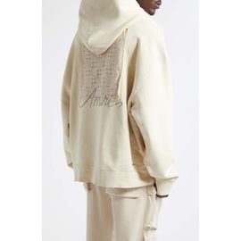 AMIRI AMIRI Oversize MA Check Patch Appliqué Hoodie