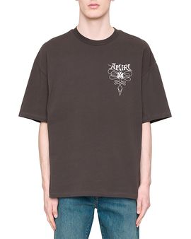 Amiri amiri Oversized Fit Lasso Cotton Tee