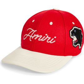 AMIRI AMIRI Panther Patch Two-Tone Baseball Cap