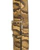 AMIRI AMIRI Python Embossed Leather Belt - 1