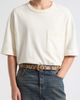 AMIRI AMIRI Python Embossed Leather Belt - 2