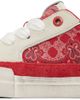 AMIRI AMIRI Red & White Bandana Sunset Skate Sneakers - 3