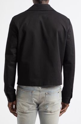 AMIRI AMIRI Script Collar Cotton Jacket