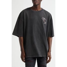 AMIRI AMIRI Skate Monogram Cotton T-Shirt