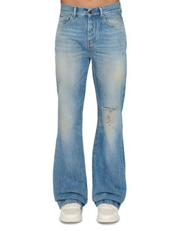 Amiri amiri Slash Bootcut Fit Jeans in Desert Sky