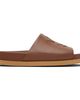 AMIRI AMIRI Tan MA Leather Pool Slides - 1