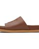 AMIRI AMIRI Tan MA Leather Pool Slides - 3