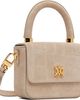 AMIRI AMIRI Taupe Croc Suede Micro MA Bag - 2