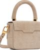 AMIRI AMIRI Taupe Croc Suede Micro MA Bag - 3