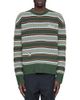 Amiri amiri Western Logo Striped Sweater - 1