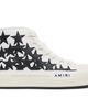 AMIRI AMIRI White & Black Stars Court Hi Sneakers - 1