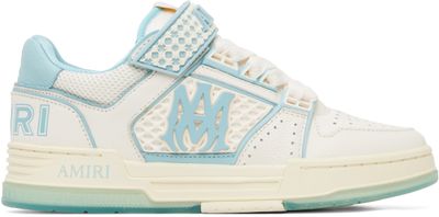 AMIRI AMIRI White & Blue MA Skyline Sneakers