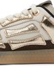 AMIRI AMIRI White & Brown Metallic Pacific Bones Sneakers - 3