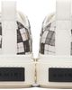 AMIRI AMIRI White & Gray Checkered Court Low Sneakers - 2