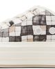 AMIRI AMIRI White & Gray Checkered Court Low Sneakers - 3