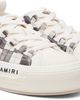 AMIRI AMIRI White & Gray Checkered Court Low Sneakers - 4