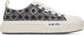 AMIRI AMIRI White & Gray MA Quad Court Low Sneakers