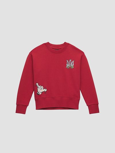 Amiri Little Kid's & Kid's Logo Crewneck Sweatshirt