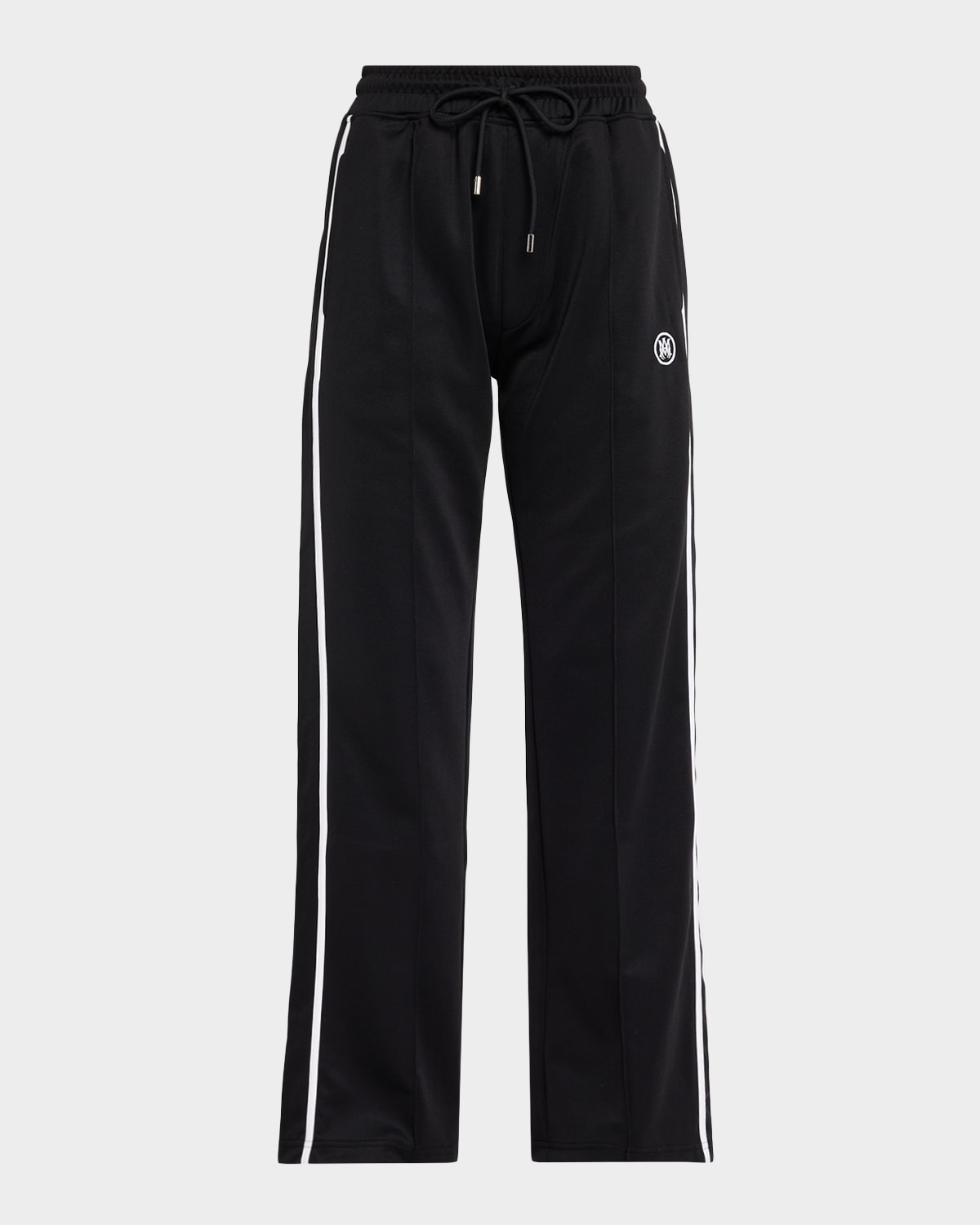 Amiri MA Side Stripe Straight-Leg Drawstring Track Pants