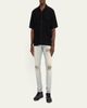 Amiri Men's Crochet-Knit Mesh Cotton Shirt - 2