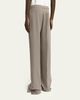 Amiri Men's Logo Patch Wide-Leg Stretch Trousers - 3