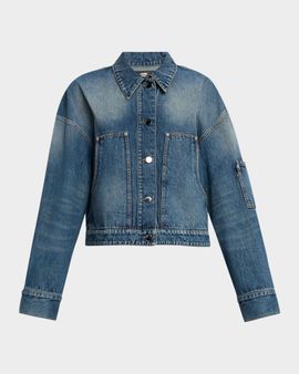 Amiri Oversized Denim Work Jacket