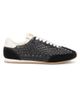 Amiri Women's Pacific Crystal-Studded Leather Sneakers - 1
