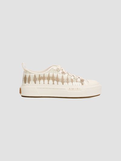 Amiri Women's Tie-Dye Court Low-Top Sneakers