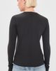 AMO AMO Calla Henley Tee Vintage Black - 3