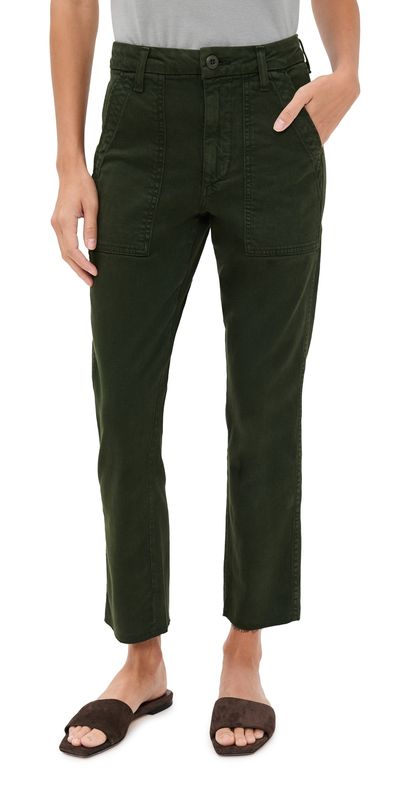 AMO AMO Easy Army Trousers Mosswood 24