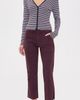 AMO AMO Easy Army Trousers Mulberry - 5