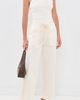 AMO AMO Easy Drawstring Slouch Crop Trousers Bone - 5