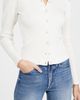 AMO AMO Puff Sleeve Cardigan Off White XS - 2
