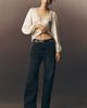 AMO Annette Mid-Rise Wide-Leg Jeans - 1