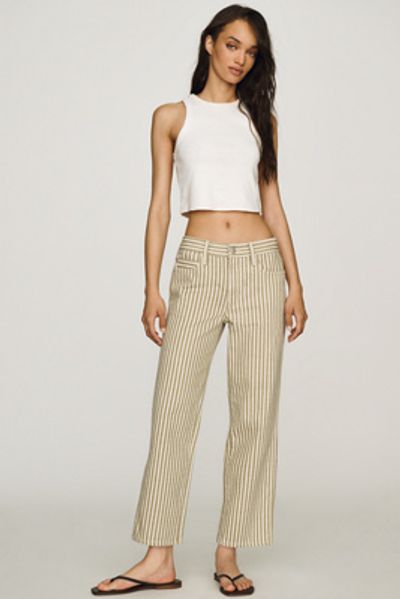 AMO Billie Mid-Rise Straight Jeans