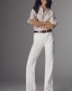 AMO Cotton Marcenia Mid-Rise Bootleg Jeans - 1