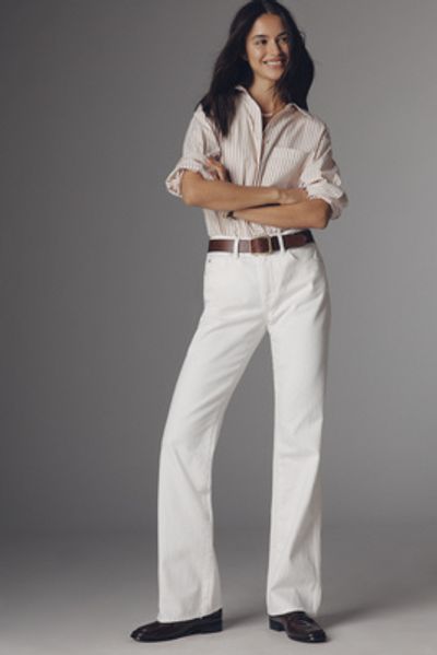 AMO Cotton Marcenia Mid-Rise Bootleg Jeans