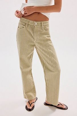 AMO Jeans AMO Billie Striped Jeans