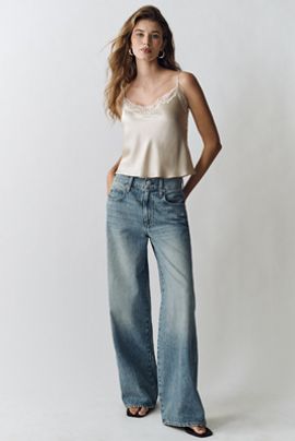 AMO Kira High-Rise Wide-Leg Jeans