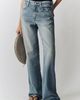 AMO Marcenia Mid-Rise Wide-Leg Jeans - 2