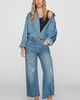 AMO Mid-Rise Straight Jeans - 1