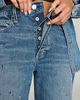 AMO Mid-Rise Straight Jeans - 4